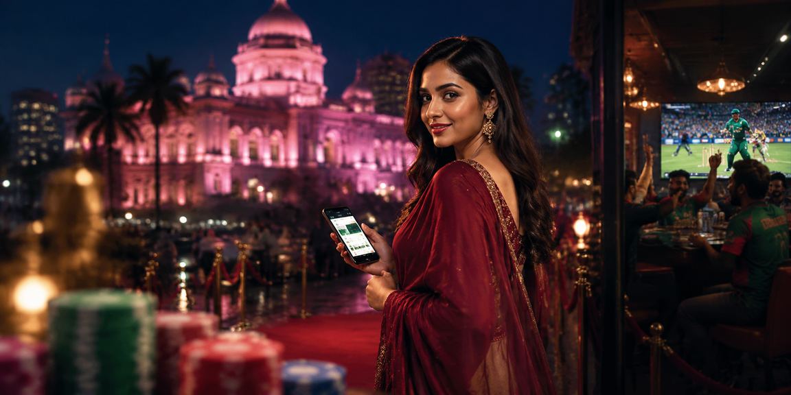 ঢাকায় bbaje - তে ক্রিকেট বেটিং করছেন একজন বাংলাদেশি ব্যবহারকারী